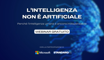 Webinar Gratuito dedicato alle Utilities | L’intelligenza non è artificiale. Perché l’intelligenza umana è ancora indispensabile