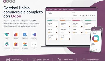 Odoo per PMI: come gestire vendite, clienti e processi in un’unica piattaforma
